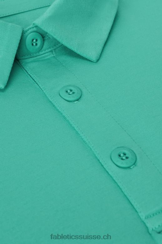 Hommes le polo 24-7 172 B0B6R3430 vert miami Fabletics