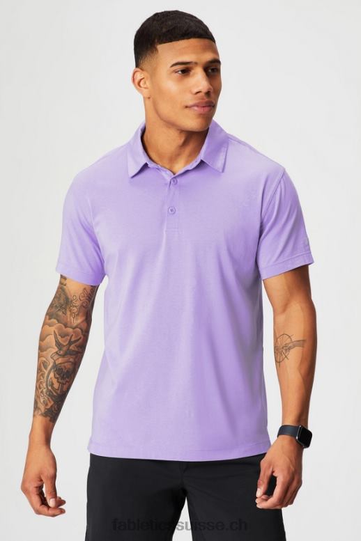 Hommes le polo 24-7 172 B0B6R3431 lavande emblématique Fabletics