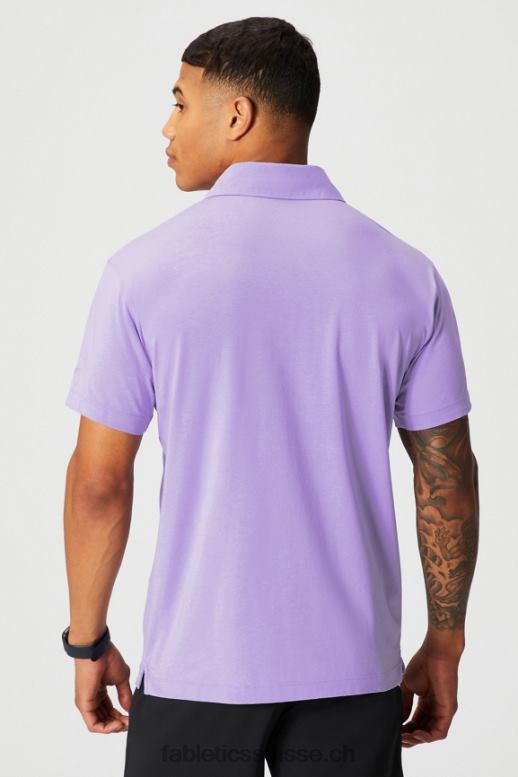 Hommes le polo 24-7 172 B0B6R3431 lavande emblématique Fabletics