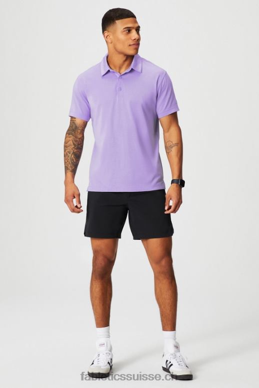 Hommes le polo 24-7 172 B0B6R3431 lavande emblématique Fabletics