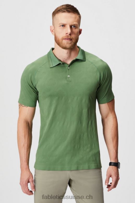 Hommes le polo à pointe de la journée d'entraînement B0B6R3440 château du fairway au thym Fabletics