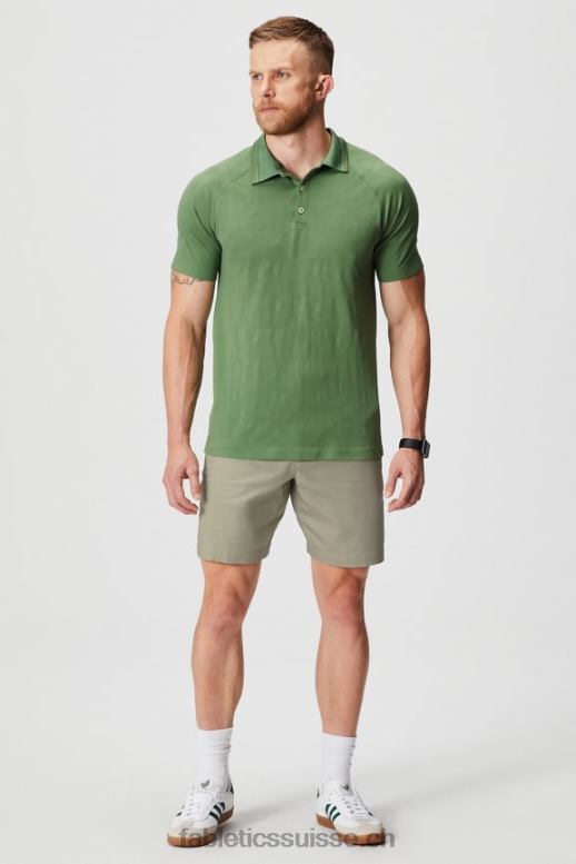 Hommes le polo à pointe de la journée d\'entraînement B0B6R3440 château du fairway au thym Fabletics