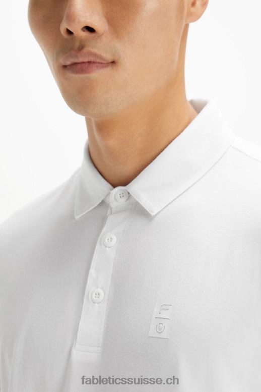 Hommes polo tennis universel 24-7 B0B6R3438 ut blanc Fabletics