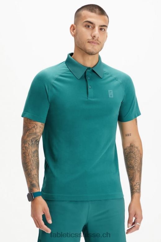 Hommes polo universel de jour d'entraînement de tennis B0B6R3447 ut pin doux Fabletics