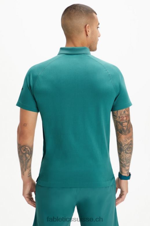 Hommes polo universel de jour d\'entraînement de tennis B0B6R3447 ut pin doux Fabletics