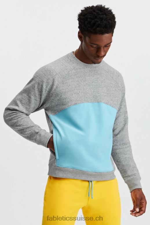 Hommes l'édition spéciale incontournable de l'équipage B0B6R3705 htr gris moyen Fabletics
