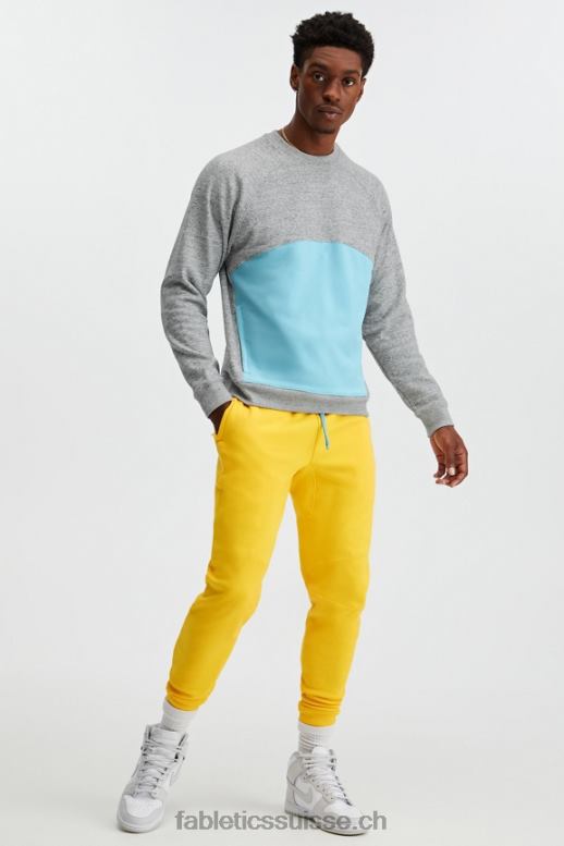 Hommes l\'édition spéciale incontournable de l\'équipage B0B6R3705 htr gris moyen Fabletics