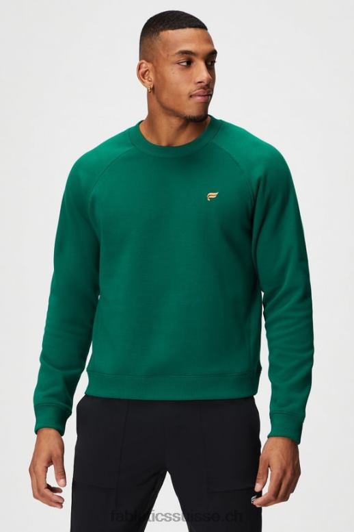 Hommes l'équipage incontournable B0B6R3693 vert de parcours Fabletics