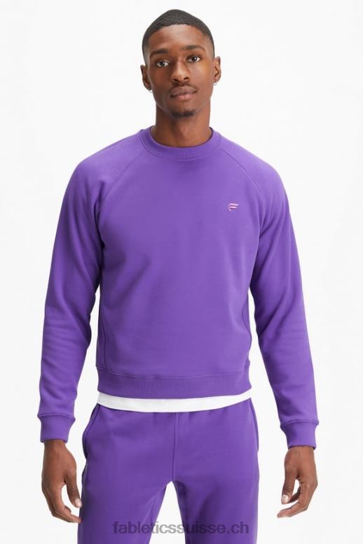 Hommes l'équipage incontournable B0B6R3698 suif violet Fabletics