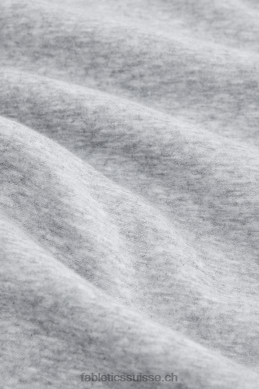 Hommes l\'équipage incontournable B0B6R3700 étiquette athlétique gris chiné classique Fabletics