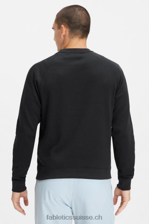 Hommes l\'équipage incontournable B0B6R3701 timbre athlétique noir Fabletics
