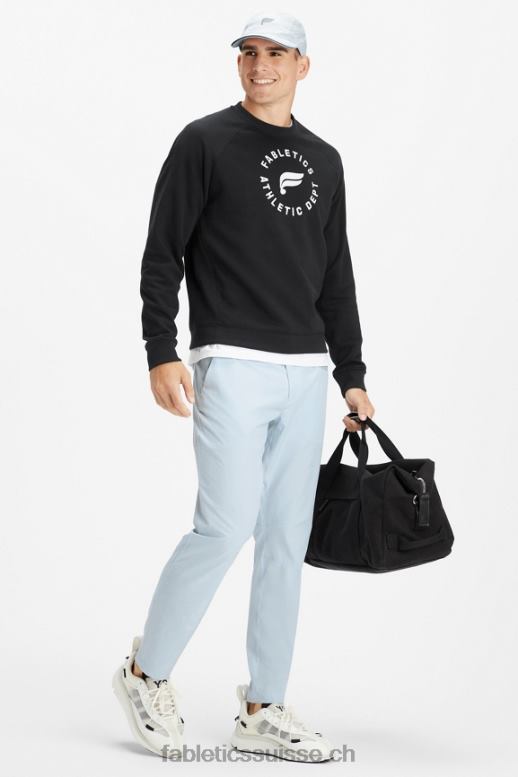 Hommes l\'équipage incontournable B0B6R3701 timbre athlétique noir Fabletics