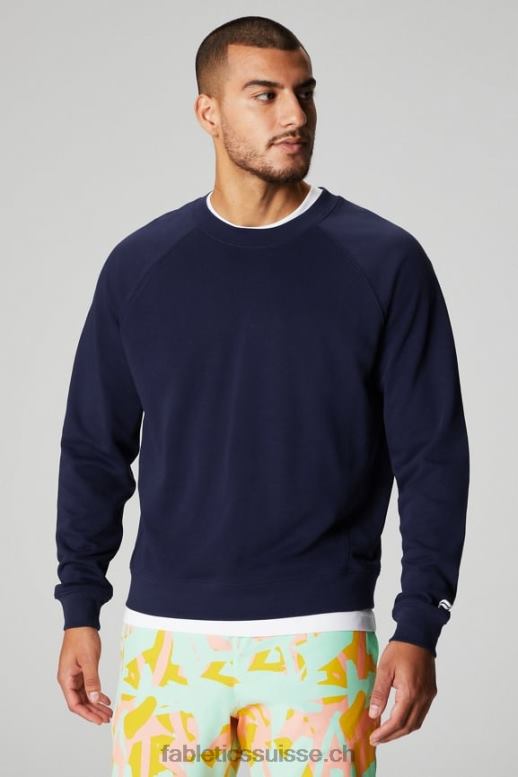 Hommes l'équipage léger incontournable B0B6R3666 bleu marine profond Fabletics