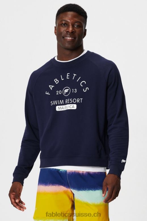 Hommes l'équipage léger incontournable B0B6R3667 bain bleu marine profond Fabletics