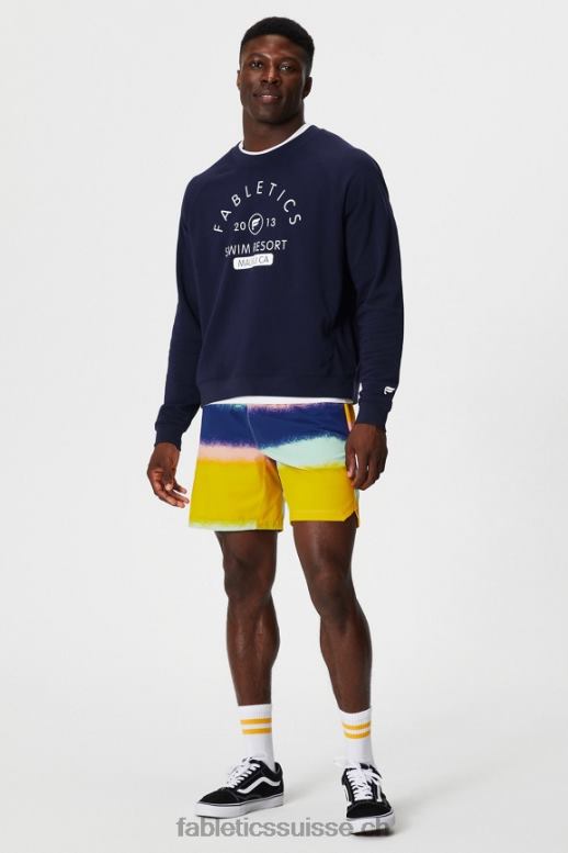 Hommes l\'équipage léger incontournable B0B6R3667 bain bleu marine profond Fabletics