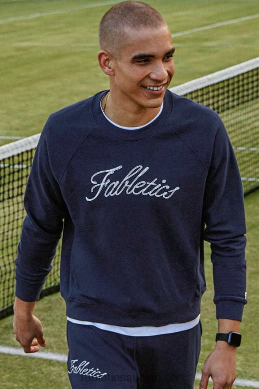 Hommes l'équipage léger incontournable B0B6R3668 chaîne marine profonde Fabletics