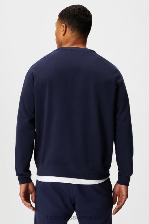 Hommes l\'équipage léger incontournable B0B6R3668 chaîne marine profonde Fabletics