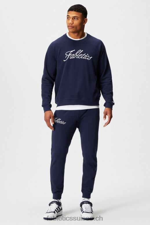 Hommes l\'équipage léger incontournable B0B6R3668 chaîne marine profonde Fabletics