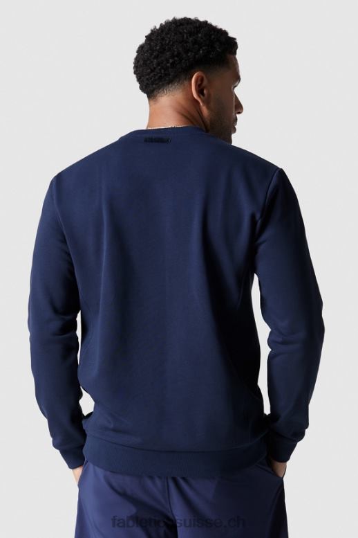 Hommes l\'équipe de la cour B0B6R3717 logo bleu marine à pois réfléchissants Fabletics