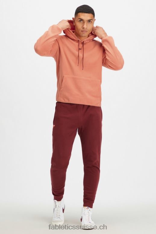 Hommes le sweat à capuche de la ville des pins B0B6R3710 argile de grès Fabletics