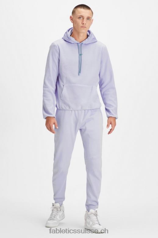 Hommes le sweat à capuche de la ville des pins B0B6R3711 brume lilas Fabletics