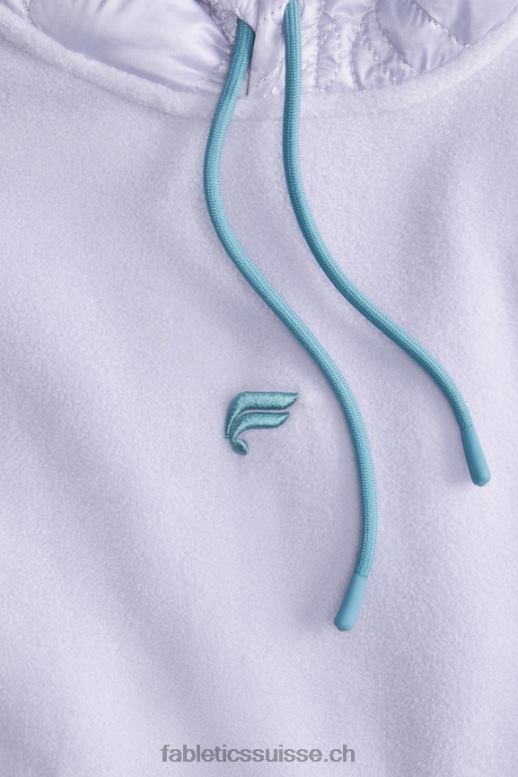 Hommes le sweat à capuche de la ville des pins B0B6R3711 brume lilas Fabletics