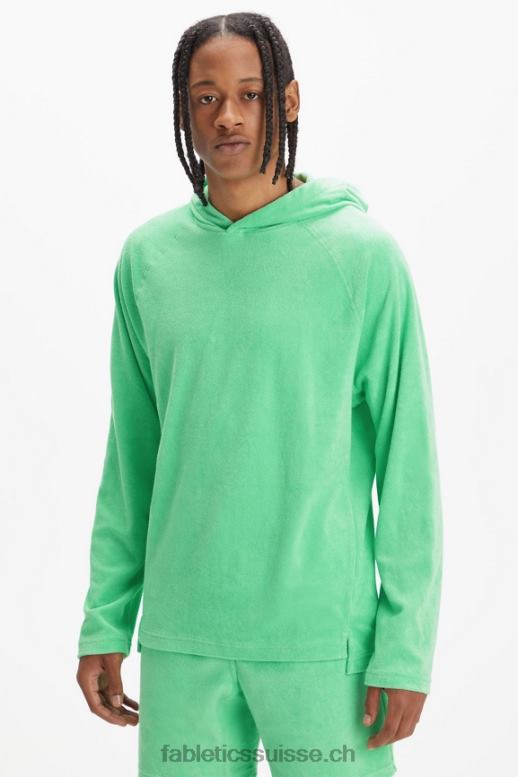 Hommes le sweat à capuche en éponge de l'île B0B6R3729 eau tropicale Fabletics
