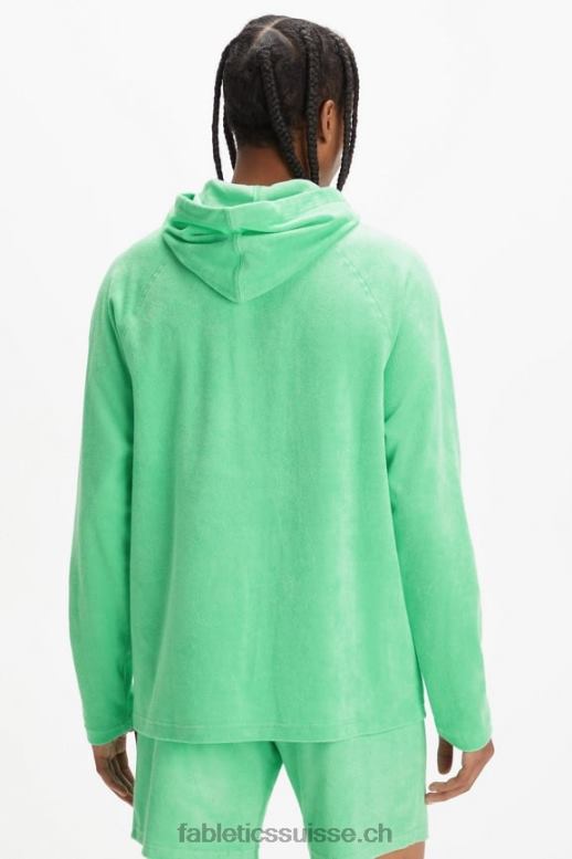 Hommes le sweat à capuche en éponge de l\'île B0B6R3729 eau tropicale Fabletics