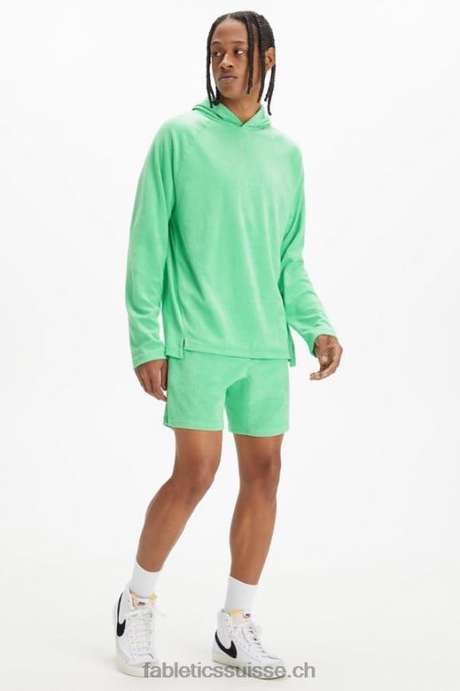 Hommes le sweat à capuche en éponge de l\'île B0B6R3729 eau tropicale Fabletics