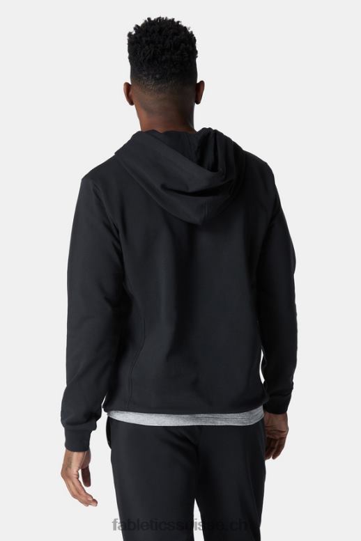 Hommes le sweat à capuche graphique courtside B0B6R3731 gris noir Fabletics