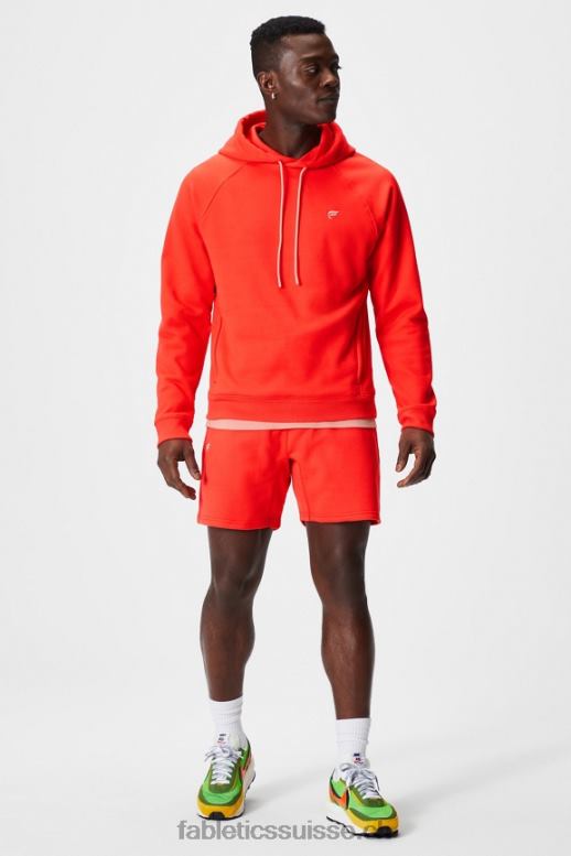 Hommes le sweat à capuche incontournable 190 B0B6R3672 lueur de feu Fabletics