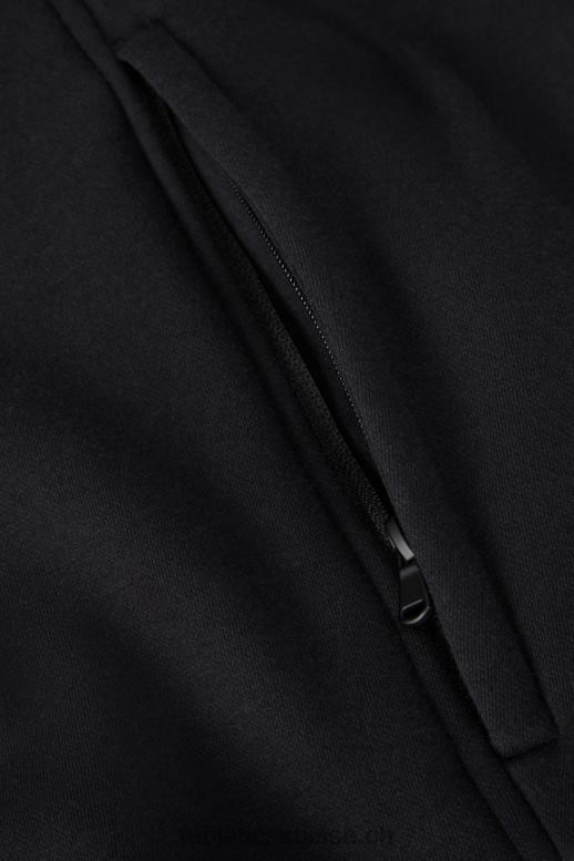 Hommes le sweat à capuche incontournable 190 B0B6R3673 collage noir Fabletics