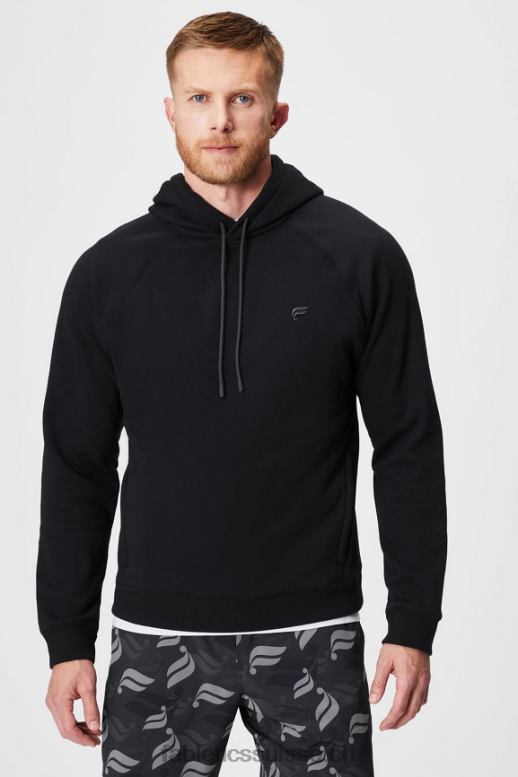 Hommes le sweat à capuche incontournable 190 B0B6R3674 la noire Fabletics