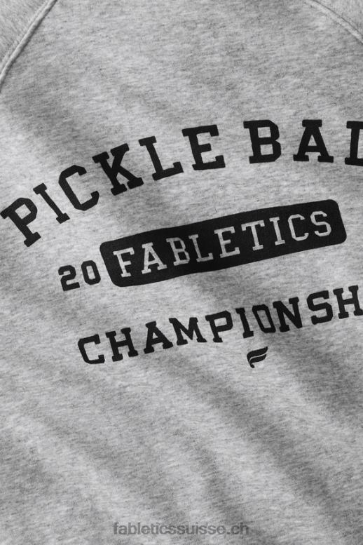 Hommes le sweat à capuche incontournable 190 B0B6R3676 champs pb gris chiné classique Fabletics
