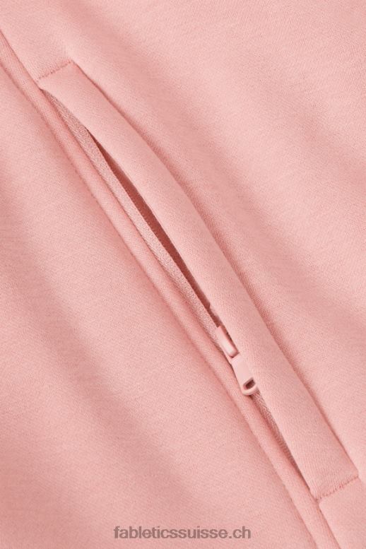 Hommes le sweat à capuche incontournable 191 B0B6R3678 rose ardoise/rouge adrénaline Fabletics