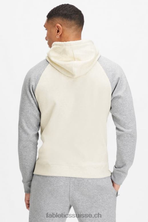 Hommes le sweat à capuche incontournable 192 B0B6R3684 os/gris classique chiné Fabletics