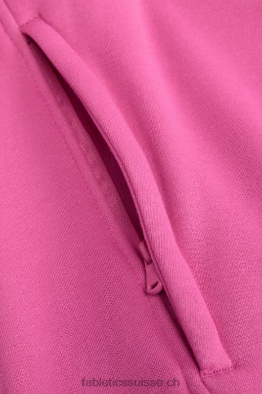 Hommes le sweat à capuche incontournable 193 B0B6R3690 rose sauvage Fabletics