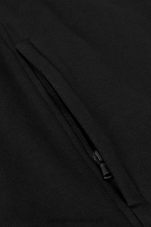 Hommes le sweat à capuche léger incontournable B0B6R3660 noir Fabletics