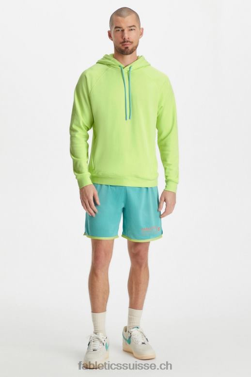 Hommes le sweat à capuche léger incontournable B0B6R3662 chaux fanée Fabletics