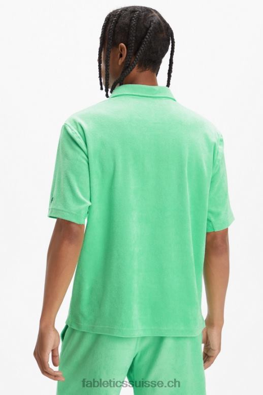 Hommes l\'île boutonnée en éponge B0B6R3559 eau tropicale Fabletics
