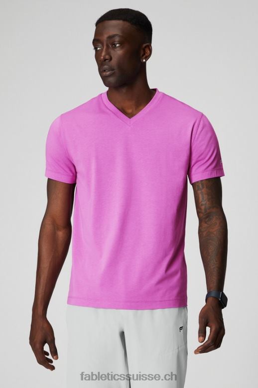 Hommes le col v 24-7 B0B6R3492 évasion rose Fabletics
