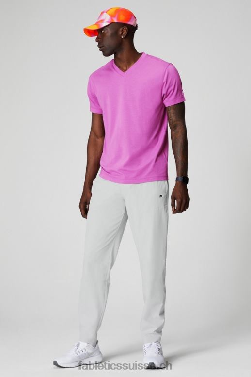 Hommes le col v 24-7 B0B6R3492 évasion rose Fabletics