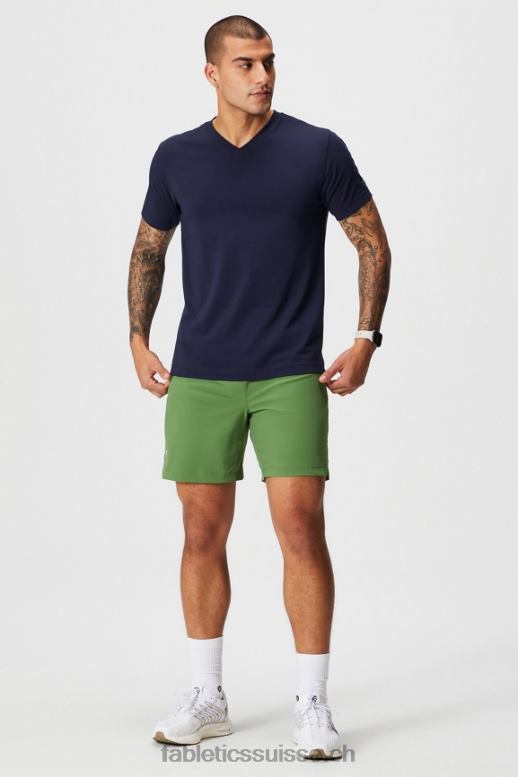 Hommes le col v 24-7 B0B6R3495 bleu marine profond Fabletics