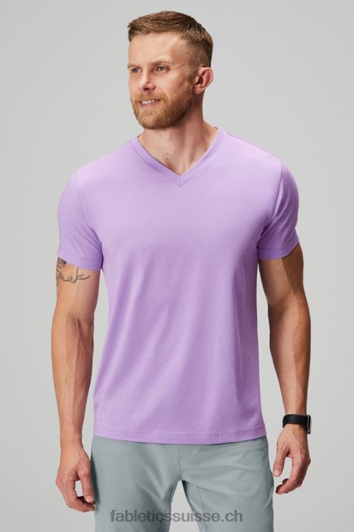 Hommes le col v 24-7 B0B6R3496 cosmos violet Fabletics
