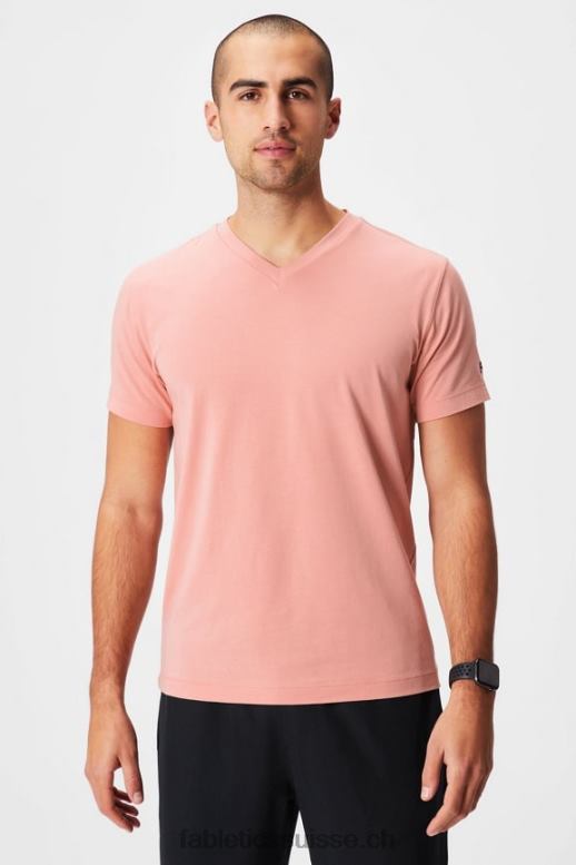 Hommes le col v 24-7 B0B6R3497 ardoise rose Fabletics