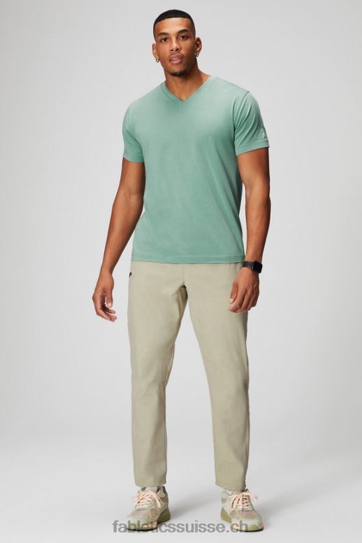 Hommes le col v 24-7 B0B6R3498 thym gris Fabletics