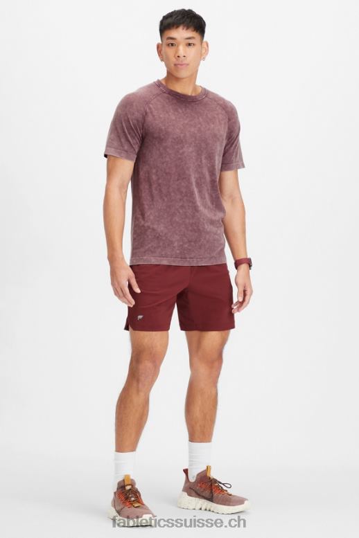 Hommes le jour de la formation tee 177 B0B6R3476 sang de boeuf lavé Fabletics