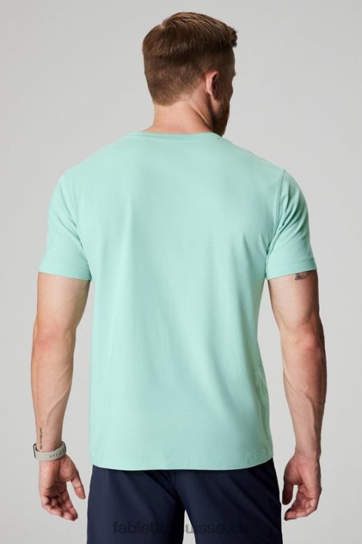 Hommes le t-shirt à poche 24-7 B0B6R3452 brouillard salin Fabletics
