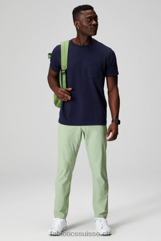 Hommes le t-shirt à poche 24-7 B0B6R3455 bleu marine profond Fabletics