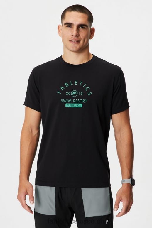 Hommes le tee 24-7 182 B0B6R3507 bain noir Fabletics